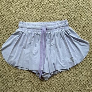 Purple Keiki Kona flowy shorts - built in shorts